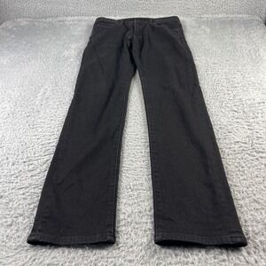 Uniqlo Heattech Slim Fit Jeans Mens 30x33 Black Thermal Stretch 321-400132
